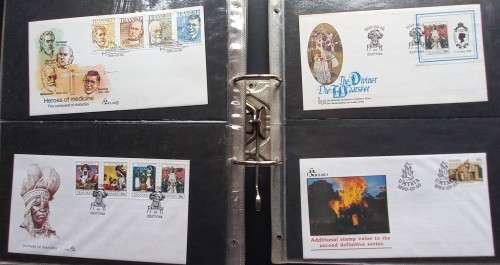TRANSKEI - 48 x FDC`s IN RINGBINDER TYPE FILE - NO DUPLICATION
