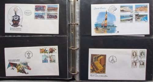 RSA - 38 x FDC`s IN RINGBINDER TYPE FILE - NO DUPLICATION