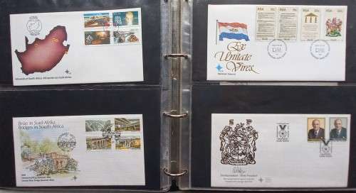 RSA - 38 x FDC`s IN RINGBINDER TYPE FILE - NO DUPLICATION