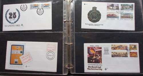 RSA - 38 x FDC`s IN RINGBINDER TYPE FILE - NO DUPLICATION