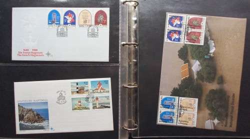 RSA - 38 x FDC`s IN RINGBINDER TYPE FILE - NO DUPLICATION