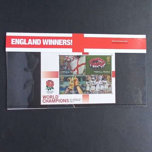 GB QEII - 2003 England, Rugby World Champions - Presentation Pack # M9B