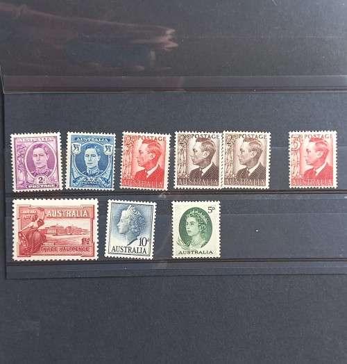 Australia - Selection of Mint Stamps to clear