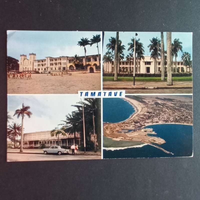 Postcard from Tamatave, Madagascar to Johannesburg, SA - Posted 1972