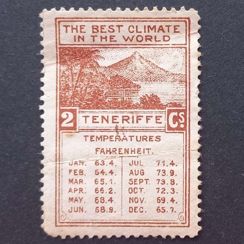 Cinderella - Teneriffe `Best Climate in the World` - Single - Unused