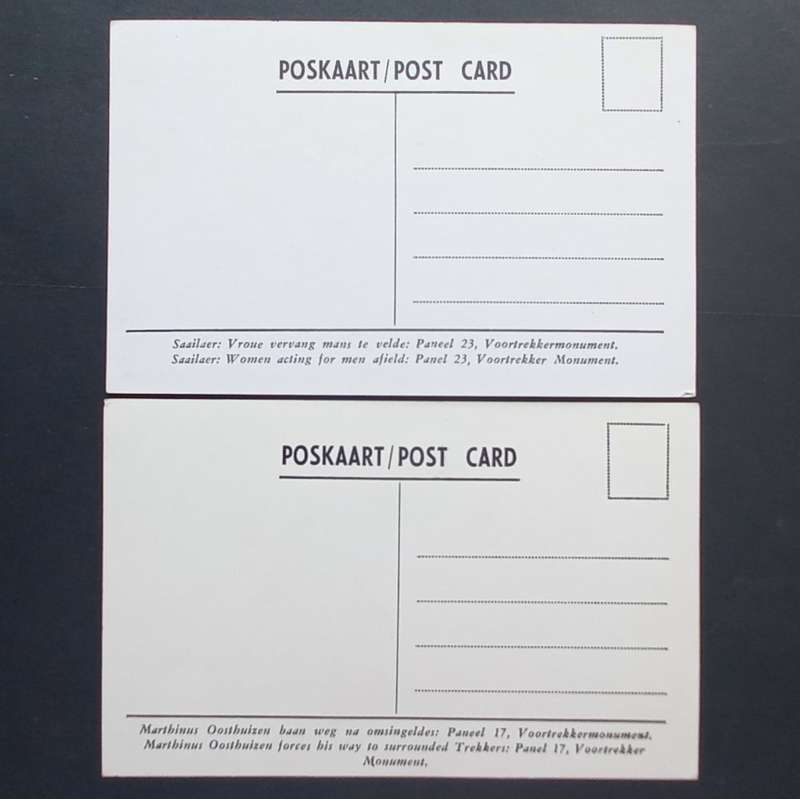 Voortrekker Monument - Selection of 7 Unused Postcards