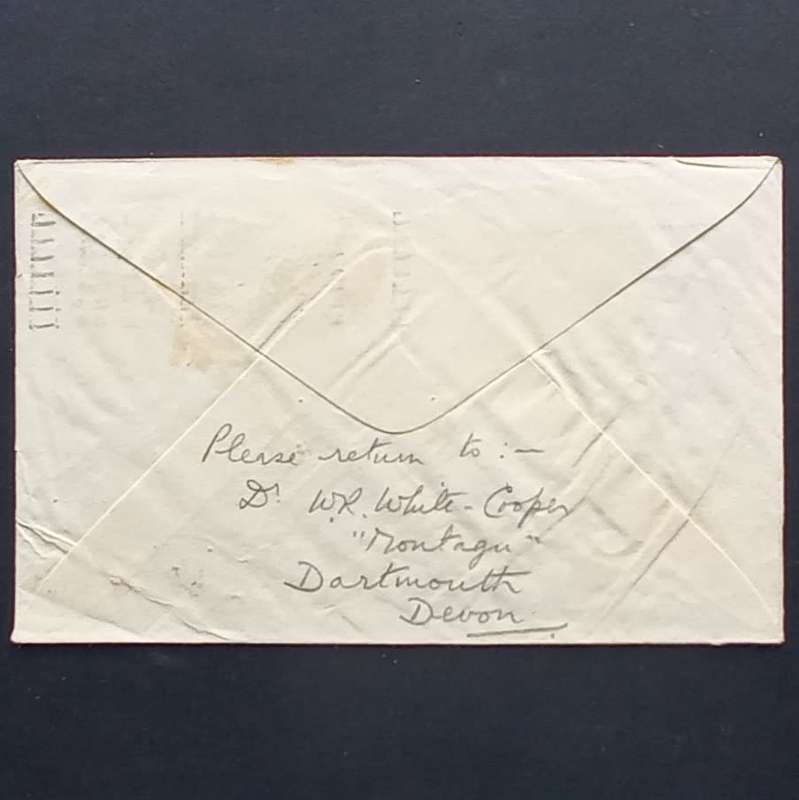 Railway Air Services Comm Cover - First flight London to Glasgow 20th Aug 1934