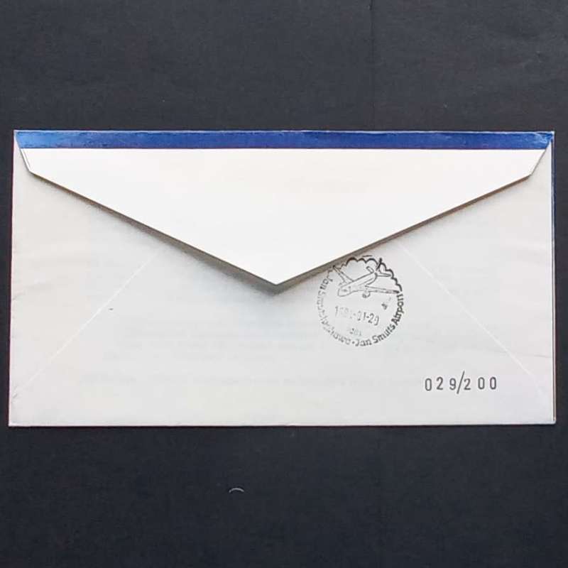USA - 1991 Boeing 747-400 Delivery Flight Cover - Signed and Limited Edition