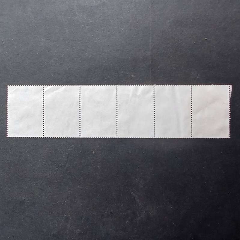 Argentina - 1983 Flowers - 50c Tecoma Stans - Strip of 6 - Postally Used