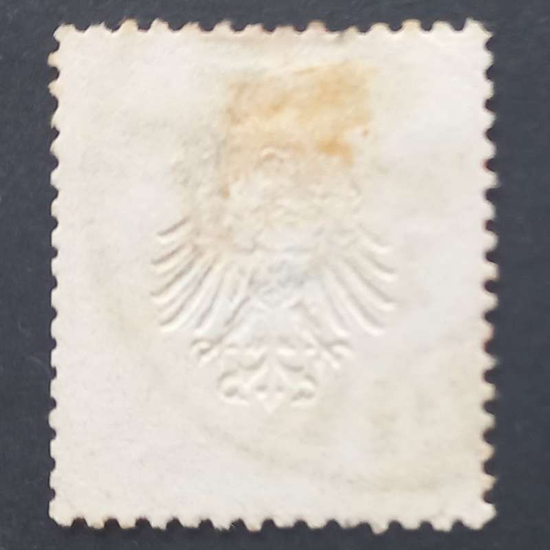 Germany - 1872 Arms embossed (type A) - 1/2g Red - Single - Fine Used
