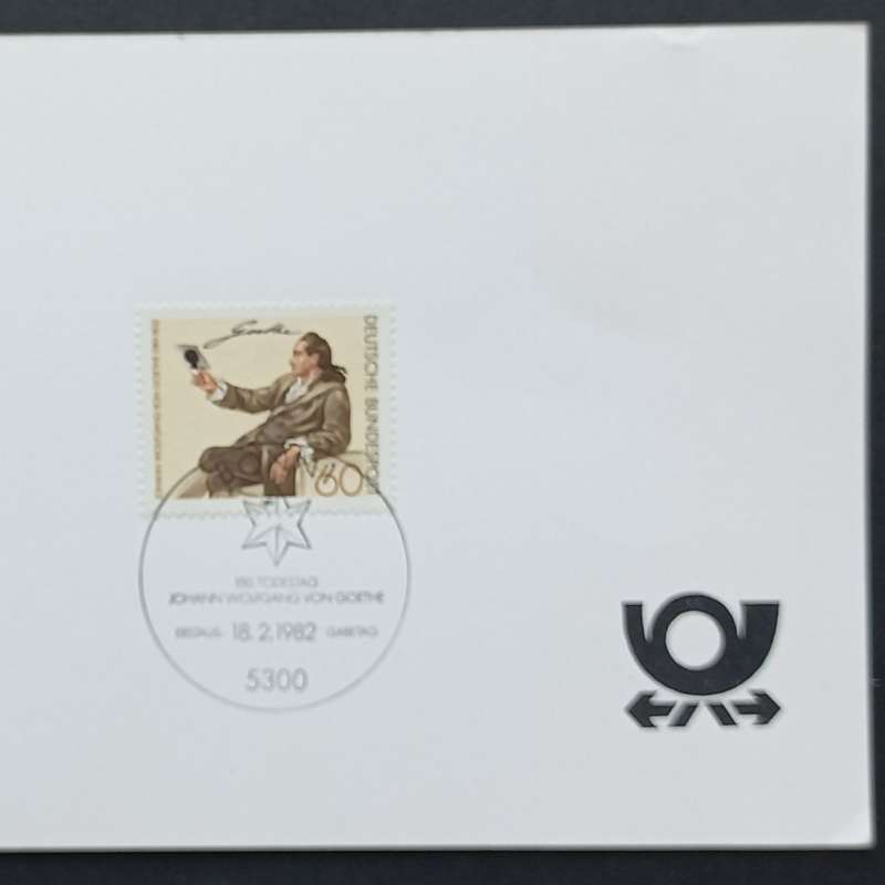 Germany `West` - 1982 Johann Wolfgang von Goethe - FD Card
