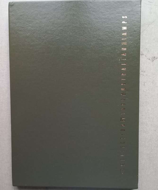 Australia - Collection of 1992 Australian Stamps - Book with Slipcase