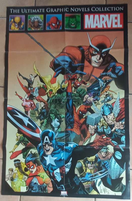 MARVEL WALL POSTER `DISCOVER THE BEST OF MARVEL COMICS`