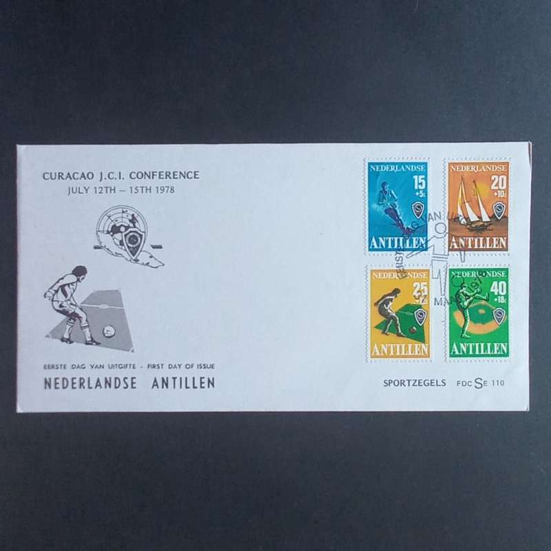 Netherlands Antilles - 1978 Sports Funds - FDC # SE110