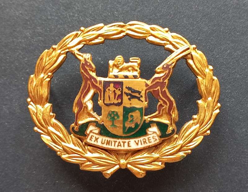 SADF `RHODESIA CONFLICT` WARRANT OFFICER RANK BADGE