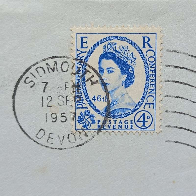 GB QEII - 1957 46th Inter-Parliamentary Union Conference - 2 x FD Covers