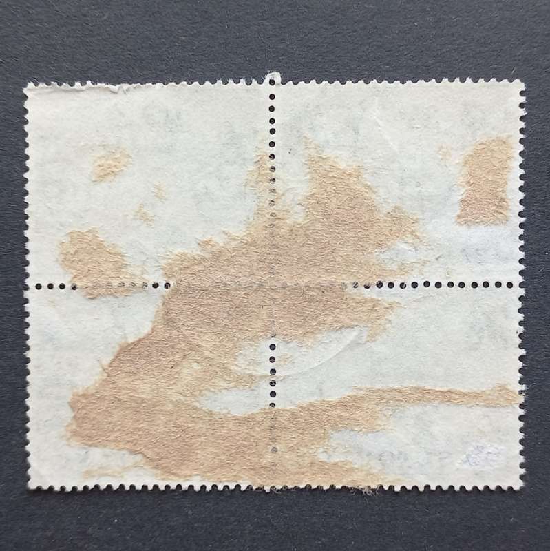 Basutoland - 1961-63 Defin Issue - 3,5c Maletsunyane Falls - Block of 4 - Used