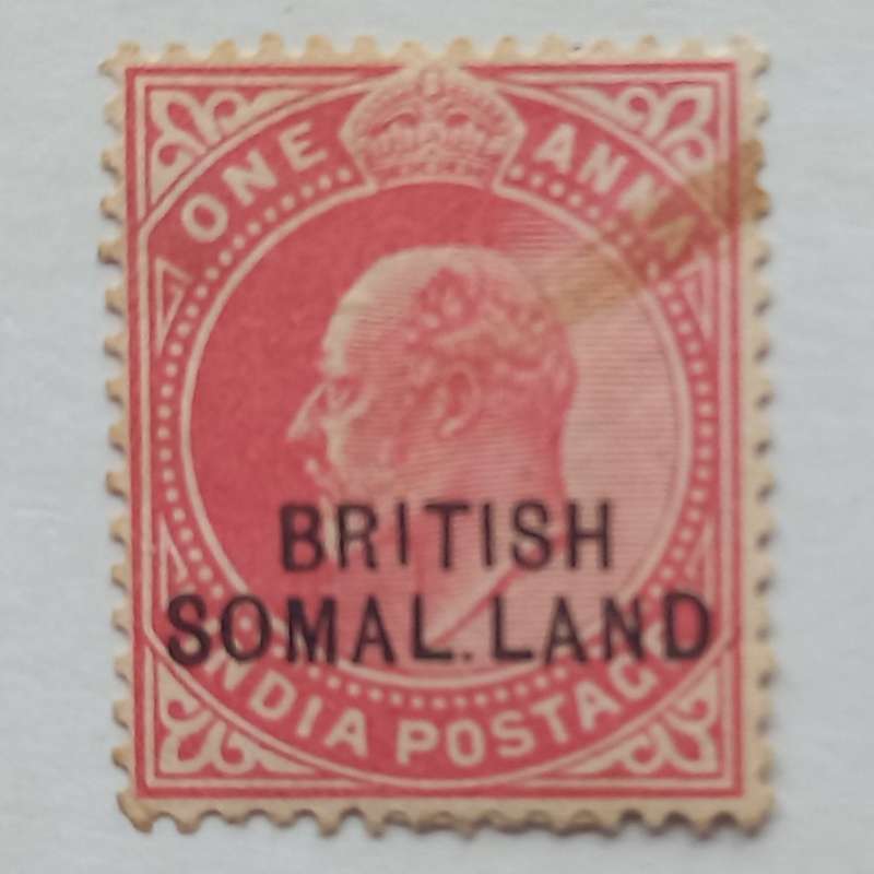 Somaliland Protectorate - 1903 Defin Issue(KEVII) - 1a Carmine with listed error - Used