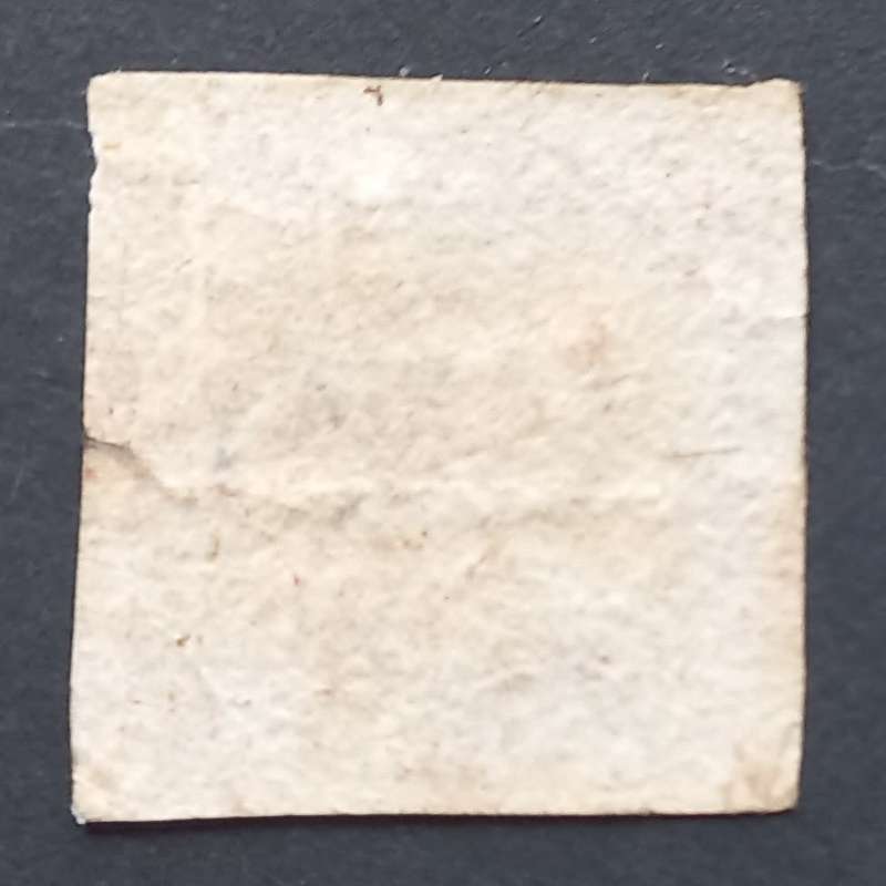 Naples - 1858 Defin Issue (Imperf) - 1g Red - Used with `Annul` cancellation