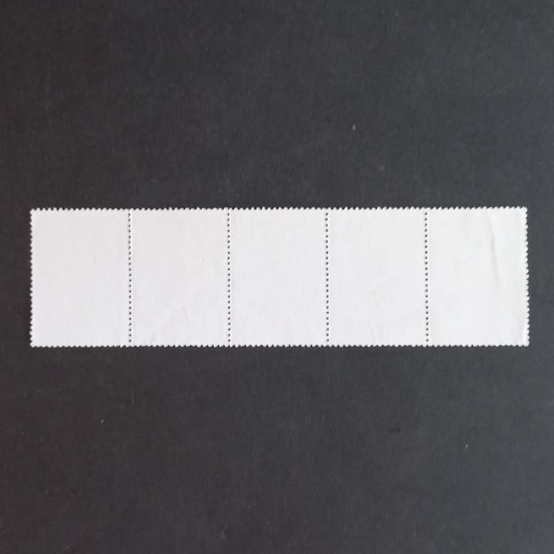 **R1 START** MOZAMBIQUE - 1981 AGRICULTURAL RESOURCES - 50c SUNFLOWER - STRIP OF 5 - USED