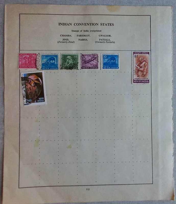 INDIA ON LOOSE PAGES