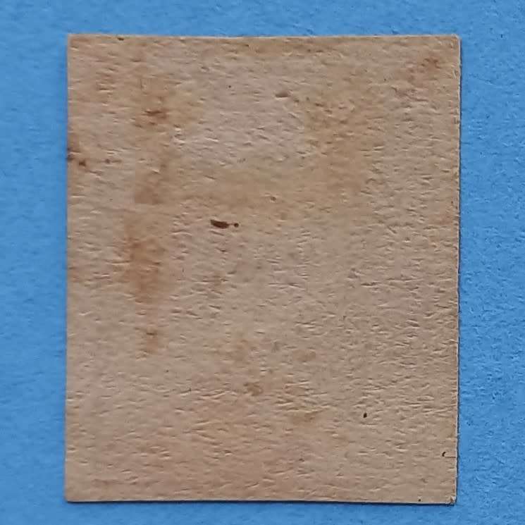 India - 1855 1a Red, Imperforate, Frame 8, SG15 - Unused and Ungummed - with PFSA Certificate