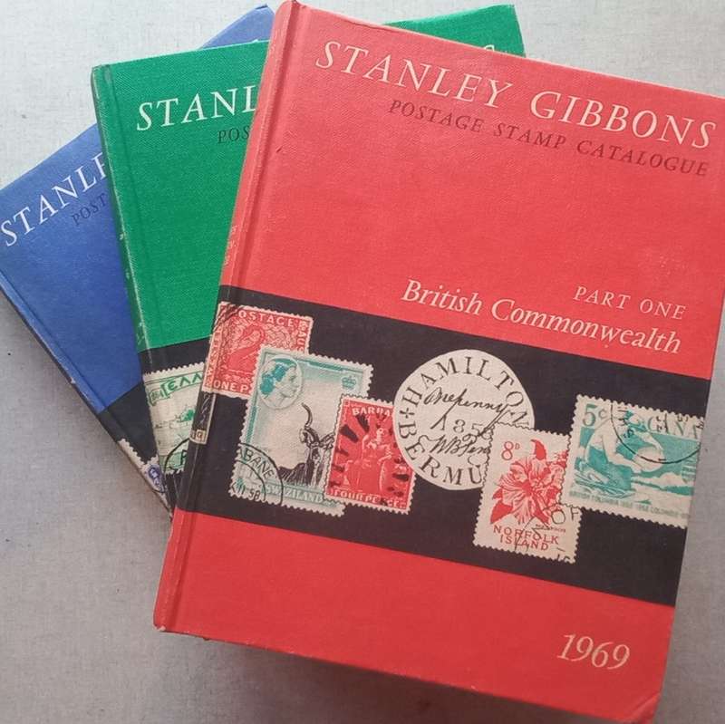 Stanley Gibbons  Stamp Catalogue - Parts 1,2 and 3 - 1969 Edition