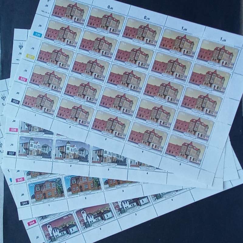 SWA - 1981 Luderitz Buildings - Full Set of Full Sheets of 25 - MNH
