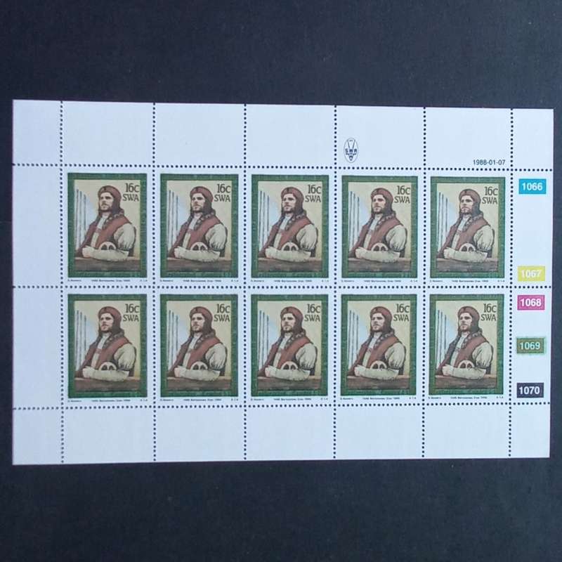 SWA - 1988 Discovery of COGH - Full Set of Sheetlets of 10 - MNH
