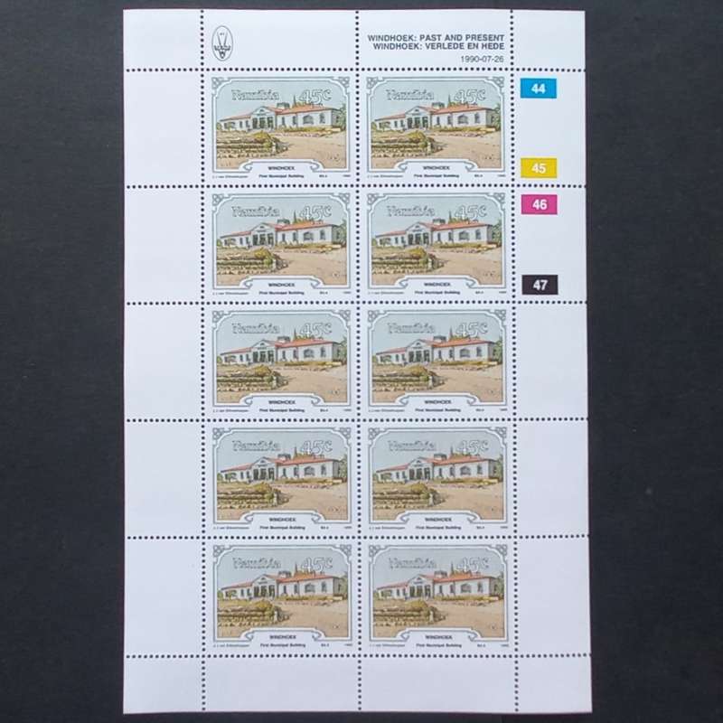 Namibia - 1990 Windhoek. Past & Present - Full Set of Sheetlets of 10 - MNH