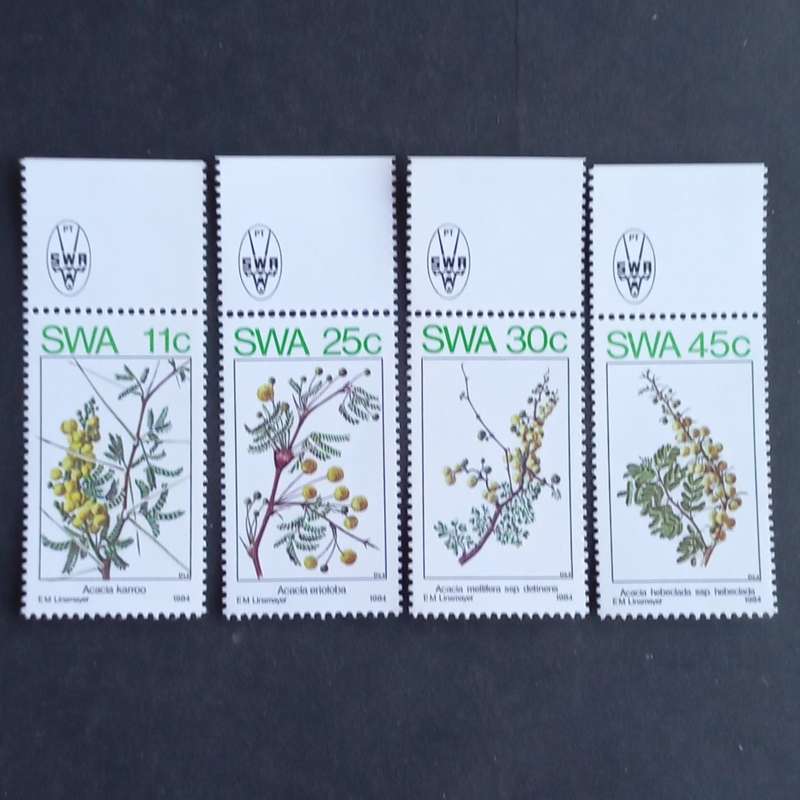 SWA - 1984 Acacias - Full Set of Singles - MNH