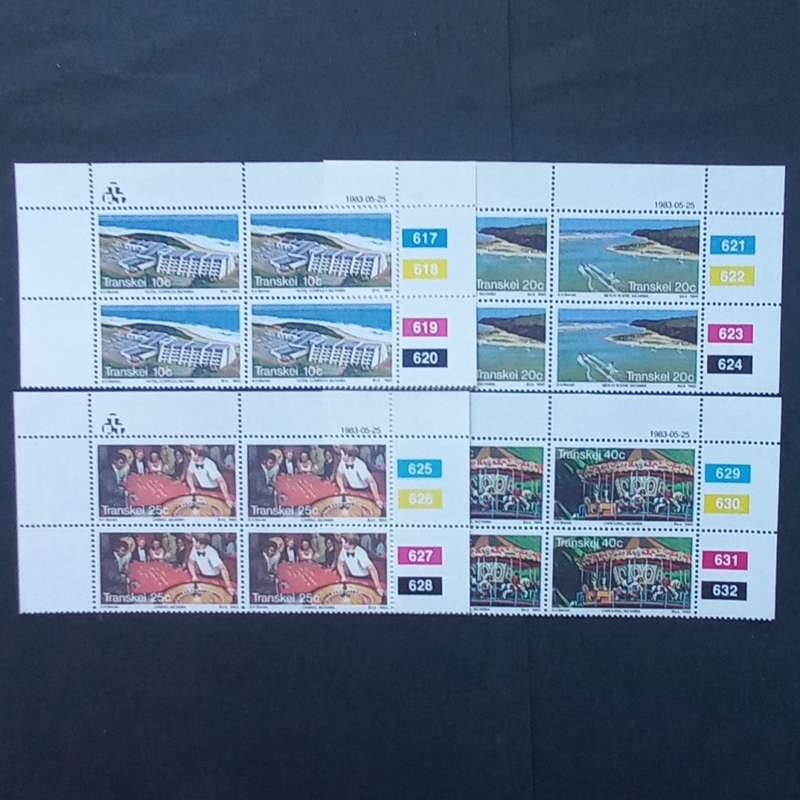 Transkei - 1983 Tourism. Wild Coast Complex - Full Set of Controls - MNH