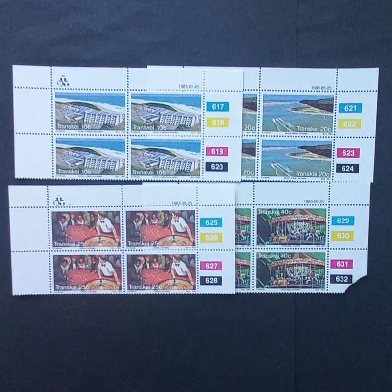 Transkei - 1983 Tourism. Wild Coast Complex - Full Set of Controls - Unused