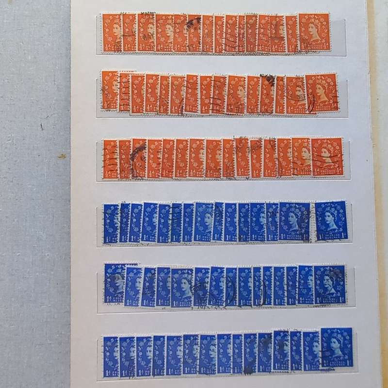 Ex-Dealer Stock Book - Great Britain - Wildings, Castles and Early Machins