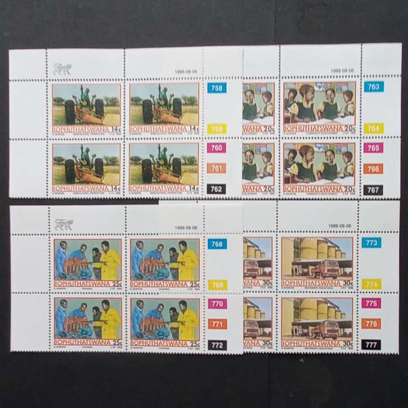 Bop - 1986 Temisano Project - Full Set of Controls - MNH