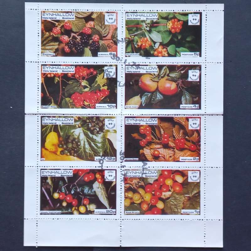 Thematics - Berries - Sheetlet of 8