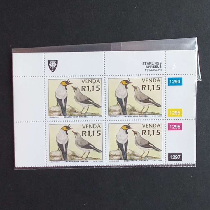 Venda - 1994 Starlings - Full Set of Controls - MNH