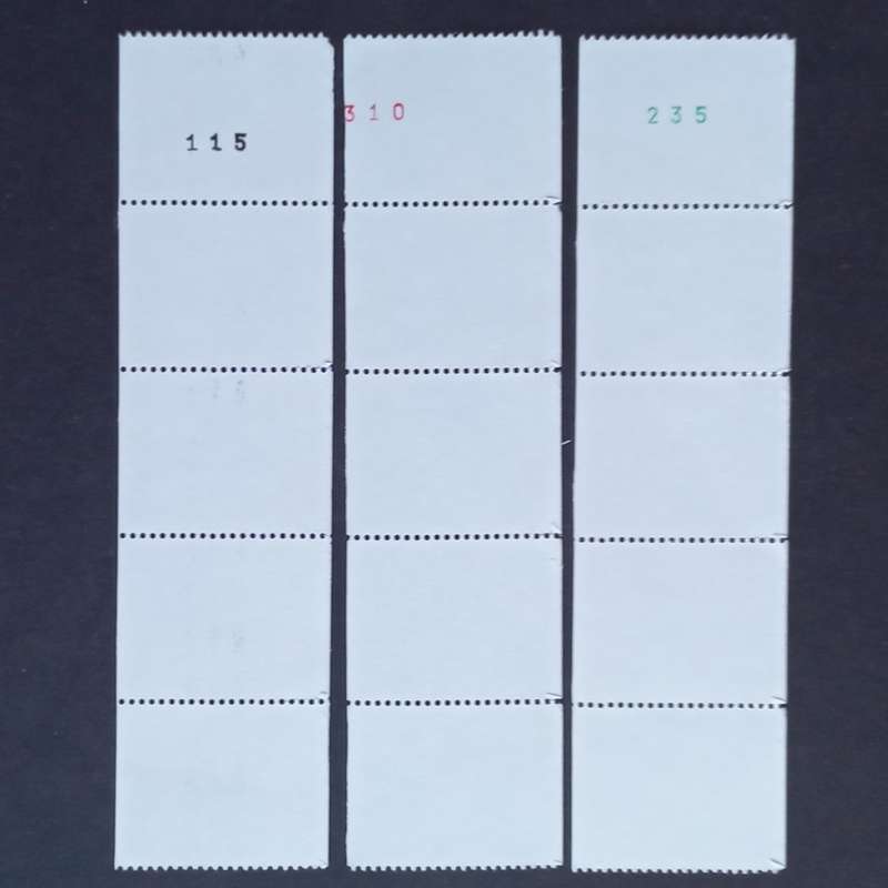 SWA - 1980 3rd Decimal Defin Issue - Set of Coil Strips of 5 - MNH