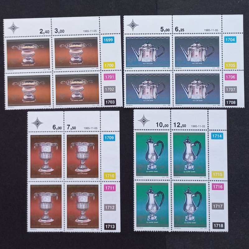 RSA - 1985 Cape Silver - Full Set of Controls - MNH