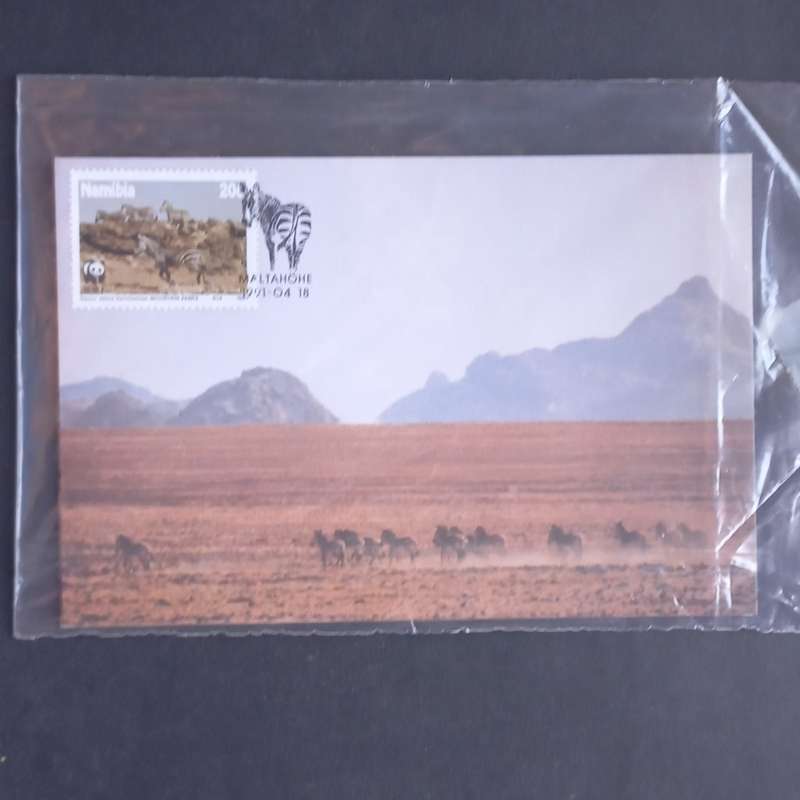 Namibia - 1991 Endangered Species - Full Set of Maxicards