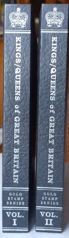 GB - 1977 Silver Jubilee "GOLD STAMP" Series - Kings and Queens of Great Britain - Complete