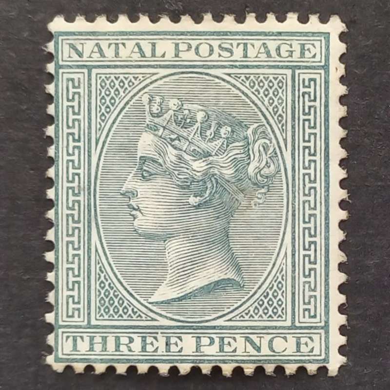 Natal - 1882-89 Defin Issue QV - 3d Grey - Single - Unused