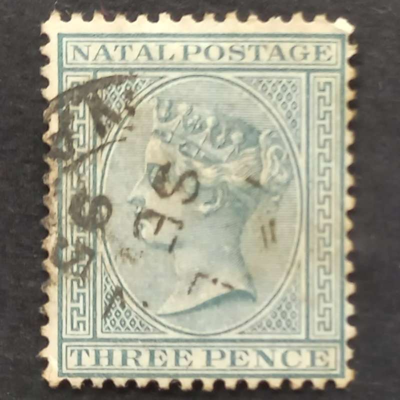 Natal - 1882-89 Defin Issue QV - 3d Grey - Single - Used