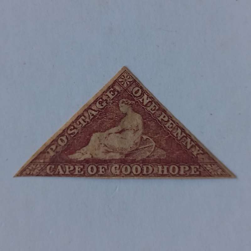COGH - 1863 1d Brownish-Red - Single - Used with COA
