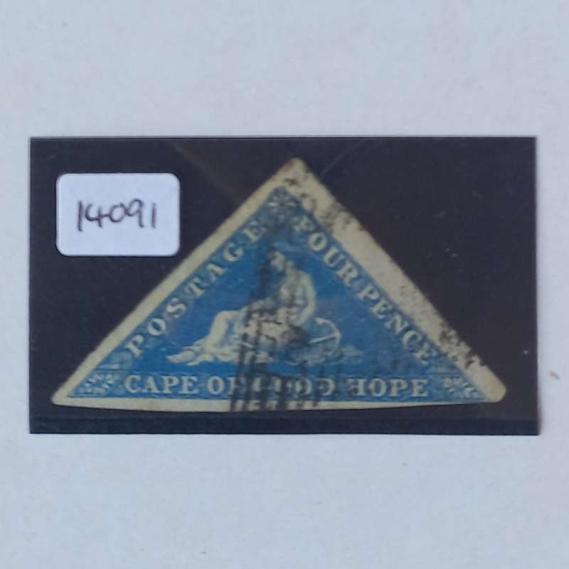 COGH - 1855 4d Blue - Single - Used with COA