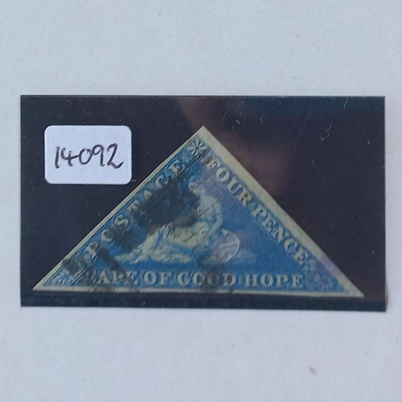 COGH - 1855 4d Blue - Single - Used with COA