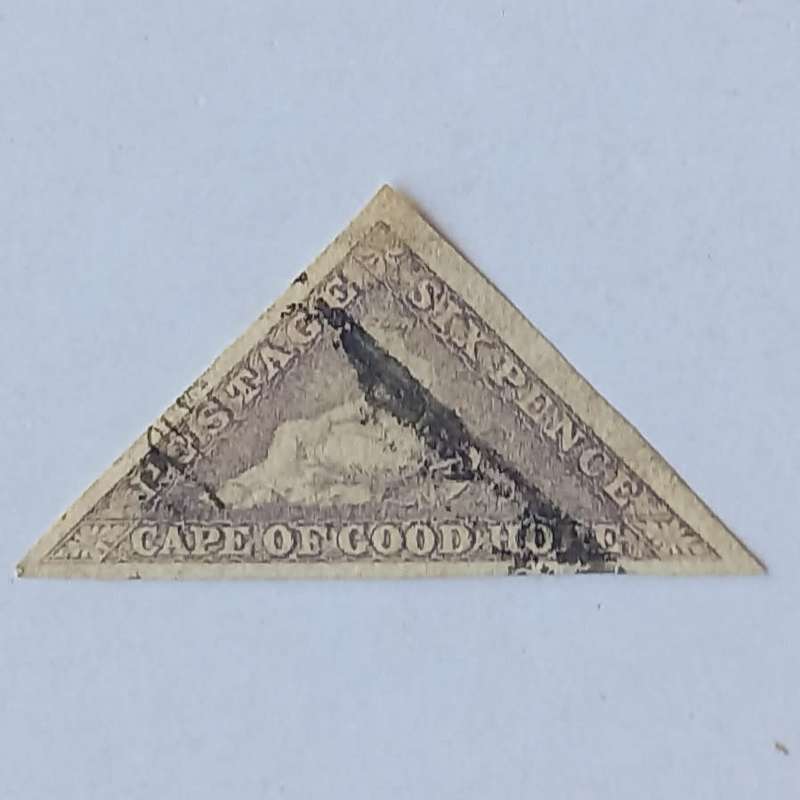 COGH - 1855(1858) 6d Pale Rose-Lilac - Single - Used with COA
