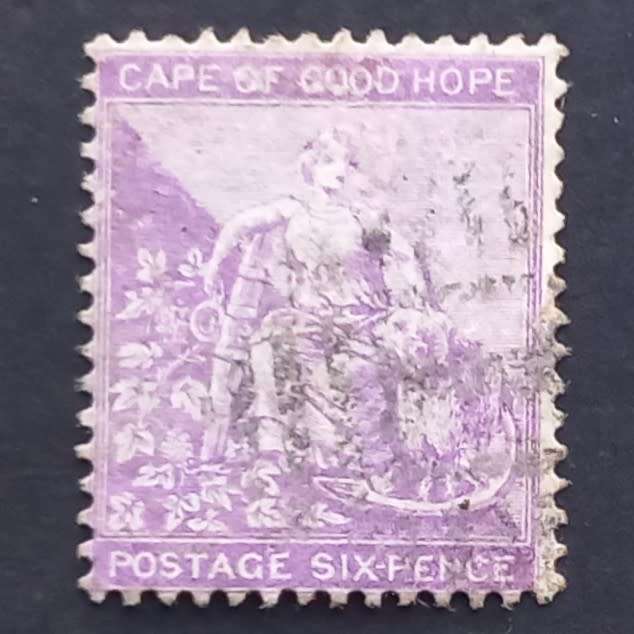 COGH - 1864-77 Defin Issue - 6d Violet (Shades) - Used