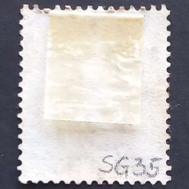 COGH - 1880 Special printing - 4d Dull Rose surch "THREEPENCE" - Used