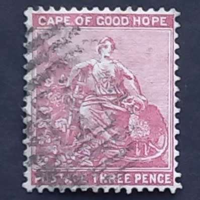COGH - 1882-83 Defin Issue - 3d Pale Claret - Single - Used